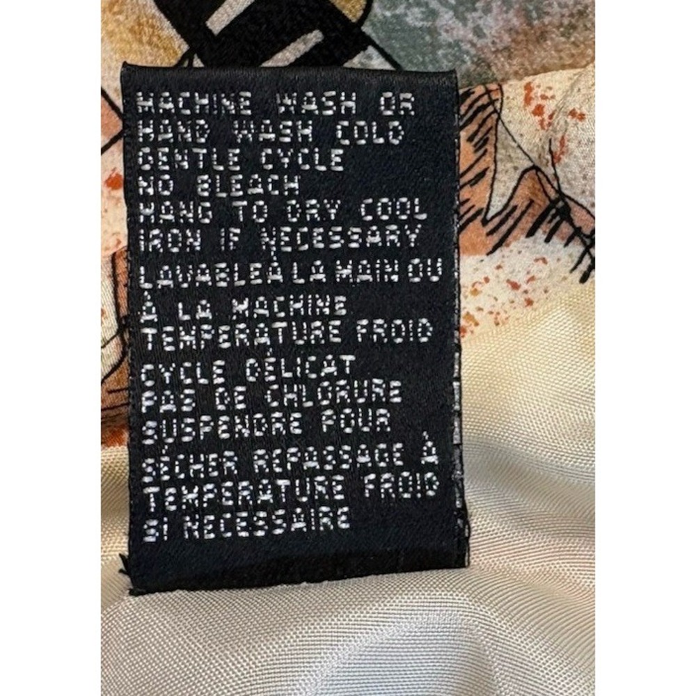 August Silk Multicolor Bomber Jacket - image 8